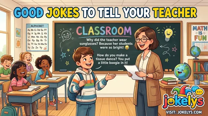 good jokes to tell your teacher